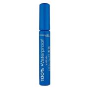 Rimmel 100% Waterproof Mascara 8 ml - Black Black