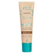 Lumene Matte Oil-Control Foundation 30 ml - 6 Bronze