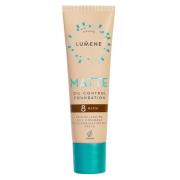 Lumene Matte Oil-Control Foundation SPF 20 30 ml - 8 Rich