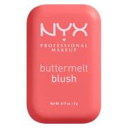 NYX Professional Makeup Buttermelt Blush 5 g – 09 Feeling Butta