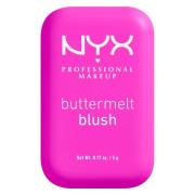 NYX PROFESSIONAL MAKEUP Buttermelt Blush 12 All The Butta 5g