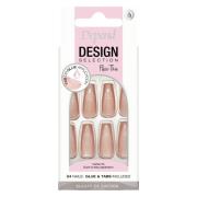 Depend Design Selection Nude Shimmer Coffin 24 kpl