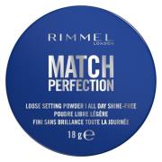 Rimmel London Match P Loose Setting Powder 18 g – 002 Translucent