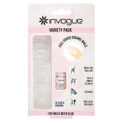 Invogue Full Cover Square Nails 120 kpl