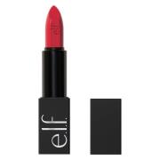 e.l.f. O Face Satin Lipstick Loud af 3,8g