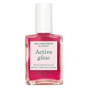Manucurist Nail Care Effects Active Glow Blueberry 15ml