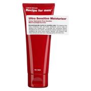 Recipe For Men Ultra Sensitive Moisturizer 75ml