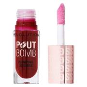 Makeup Revolution Pout Bomb Plumping Gloss 4,6 ml - Jelly Berry M