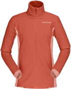 Norrøna Women's Falketind Warm1 Jacket Orange Alert/Peach Amber