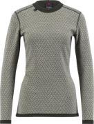 Ulvang Women's Comfort 200 Round Neck Agate Grey/Urban Chic