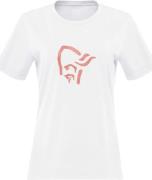 Norrøna Women's /29 Cotton Material Viking T-Shirt Pure White