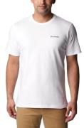 Columbia Men's North Cascades Short Sleeve Tee White/CSC Box Logo