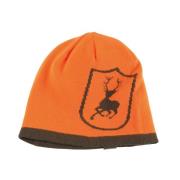 Deerhunter Cumberland Knitted Beanie Reversible Orange