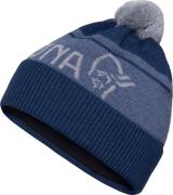 Norrøna /29 Heavy Merinoull Logo Beanie Indigo Night Melange