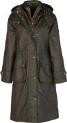 Barbour Women's Barbour Long Cannich Wax Jacket Olive