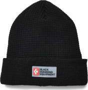 Black Diamond Double Waffle Beanie Black