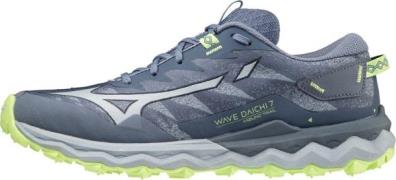 Mizuno Women's Wave Daichi 7 Vintage Indigo/Subdued Blue/Neo Lime