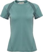 Aclima Women's LightWool Sports T-shirt Oil Blue/North Atlantic