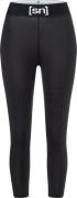 super.natural Women's Tundra175 Tight 3/4 Jet Black