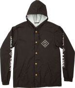 Salty Crew Men's Tippet Snap Jacket Black