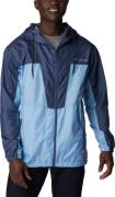 Columbia Men's Trail Traveler Windbreaker Jet Stream/Dark Mountain