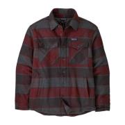 Patagonia Men's Lw Insulated Fjord Flannel Shirt William: Ink Black