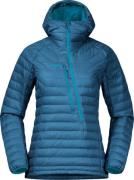 Bergans Women's Cecilie Down Light Anorak Deep Sea Blue/Clear Ice Blue