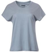 Bergans Women's Whenever Merino Tee Husky Blue