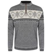 Dale of Norway Men's Blyfjell Knit Sweater Smoke/Dark Charcoal/Offwhit...