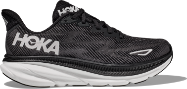 Hoka Men's Clifton 9 Wide Black/White