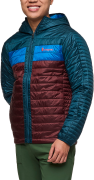 Cotopaxi Men's Capa Insulated Hooded Jacket Abyss And Chestnut