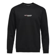 Black Diamond Men's Heritage Wordmark Crewneck Black