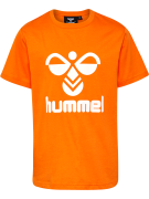 Hummel Kids' hmlTRES T-Shirt Short Sleeve Persimmon Orange