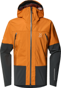 Haglöfs Men's L.I.M Hybrid Touring Hood Desert Yellow/Magnetite