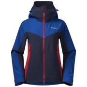 Bergans Women's Oppdal Insulated Jacket Dark Royal Blue/Navy/Fire Red