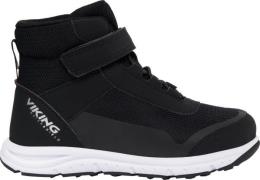 Viking Kids' Knapper Reflective Mid Waterproof 1V Black