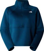 The North Face Women's Vertical Thermal 1/4 Zip Fleece Midnight Petrol