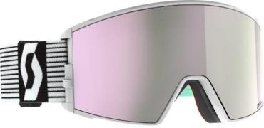 Scott Unisex Goggle React Amp Pro White/Mint Grn