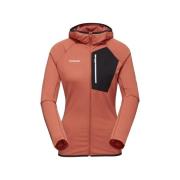 Mammut Women's Aenergy Light Ml Hooded Jacket Brick-Black