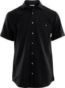 Aclima Men's LeisureWool Short Sleeve Shirt Jet Black