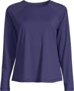 Casall Women's Essential Long Sleeve Purple Eclipse