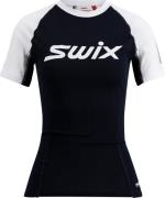 Swix Women's Roadline RaceX Short Sleeve Black/Bright White