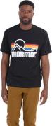 Marmot Men's Coastal Tee Short Sleeve Black/Multi