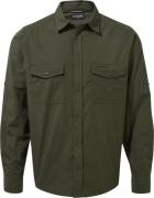 Craghoppers Men's Kiwi Longsleeve Shirt Woodland Green