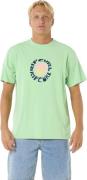 Rip Curl Men's Raw Energy Visions Tee Neon Green