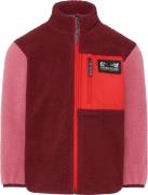 Didriksons Kids' Anten Full Zip Anemon Red