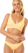 Rip Curl Women's Premium Surf D Cup Deep V Bikini Top Mango