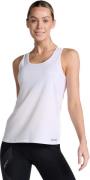 2XU Women's Aero Singlet White/Silver Reflective