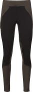 Bergans Women's Fløyen Winter Tights Dark Green Mud/Black