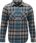 Black Diamond Men's Project Heavy Flannel Midnight Blue-charcoal Plaid